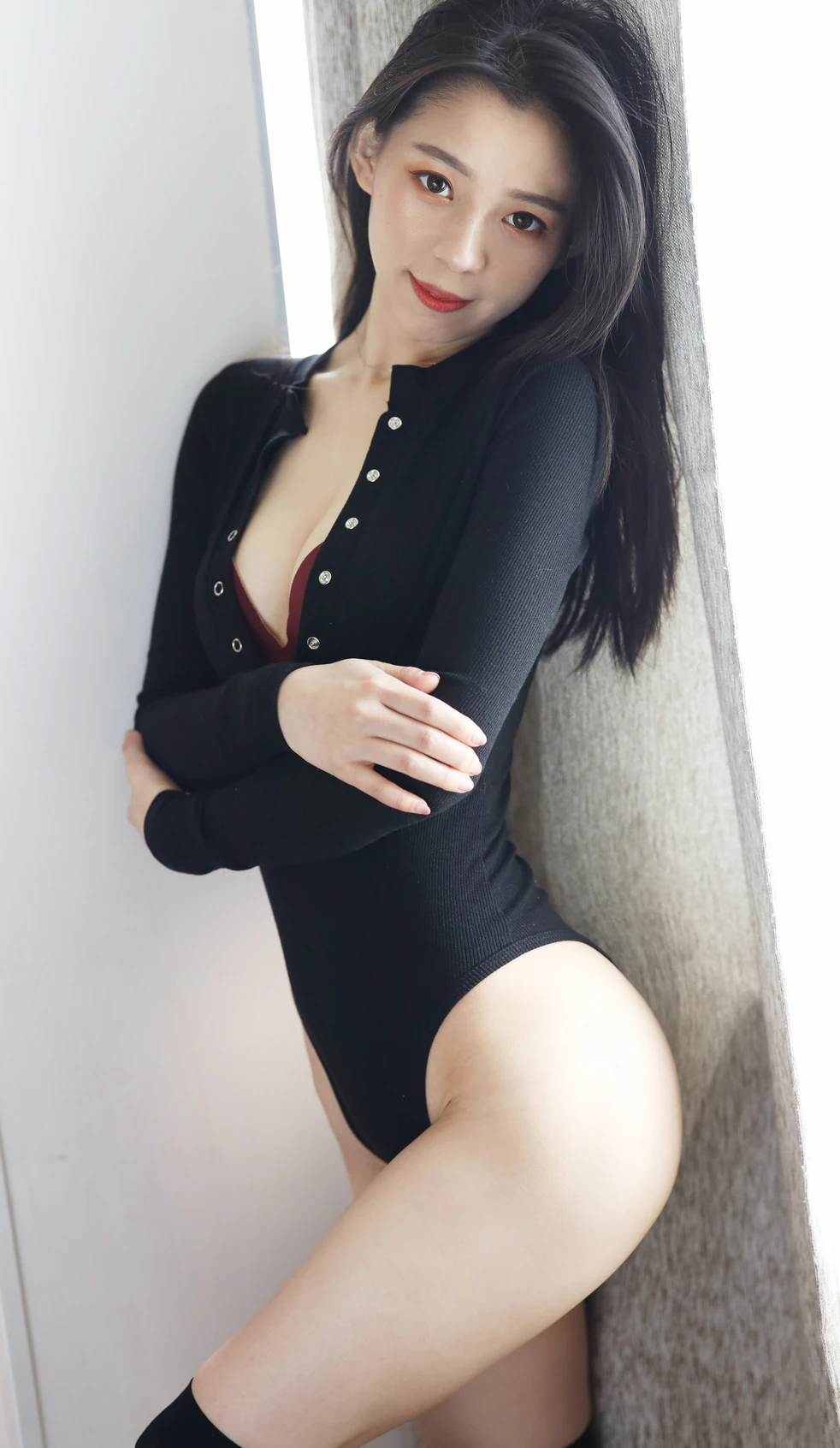 [MyGirl美媛馆]-第440期性感筒袜言沫写真